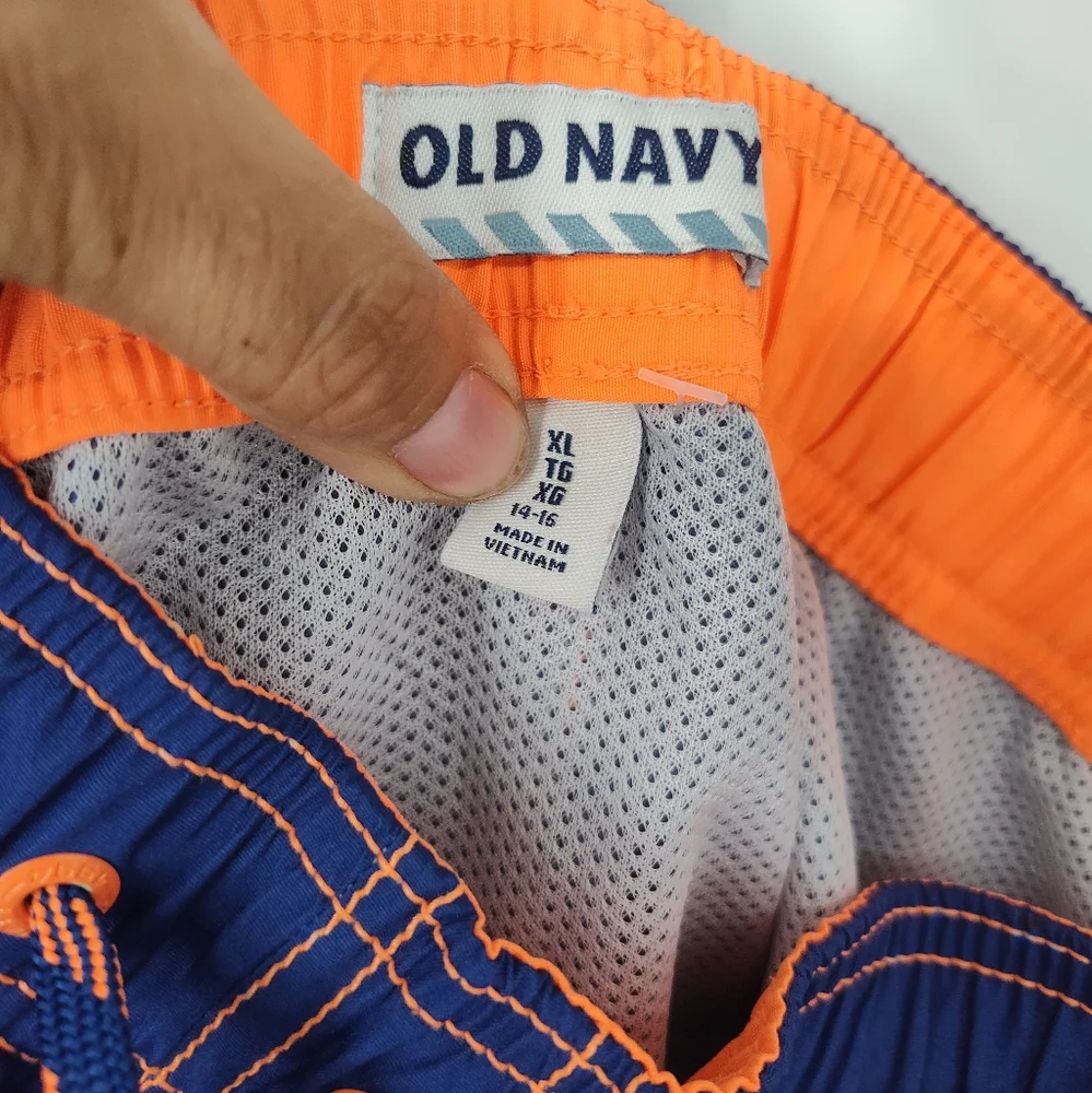 Old Navy blue swim
